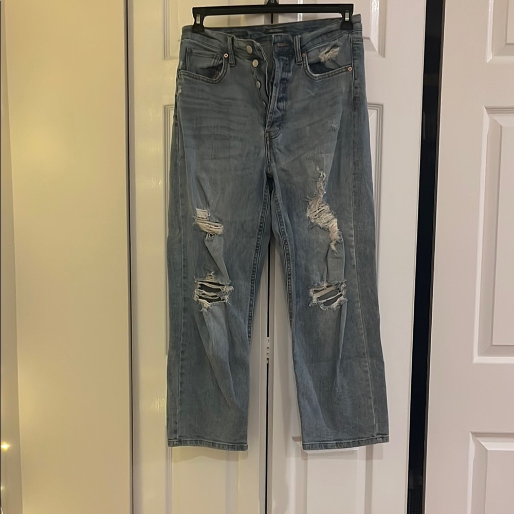 Distressed wild fable Light Blue Jeans